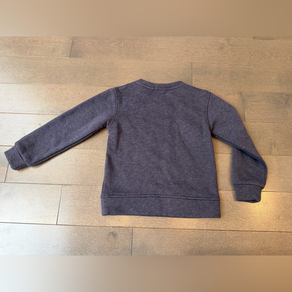 Appaman Navy Sweatshirt with Dripping Multicolor Metalic Heart Prints - Picture 10 of 12